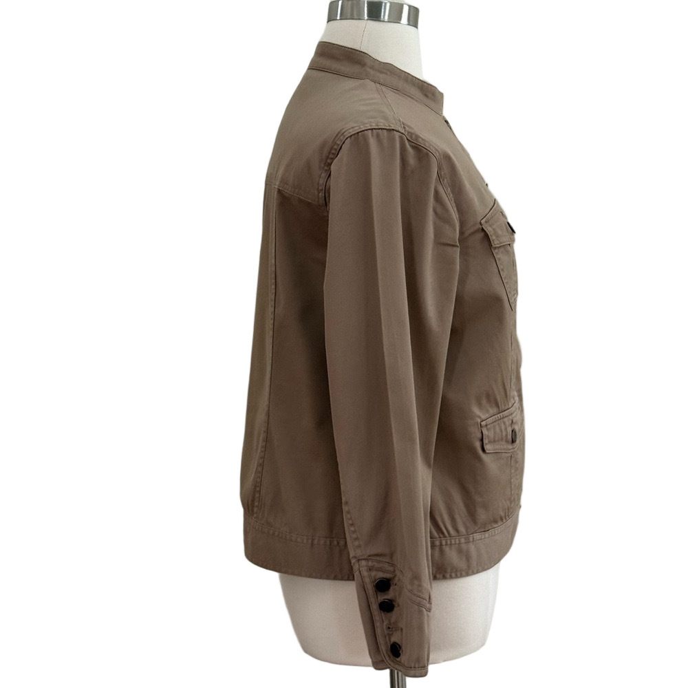 Charter Club Brown Utility Jacket - Picture 5 of 10